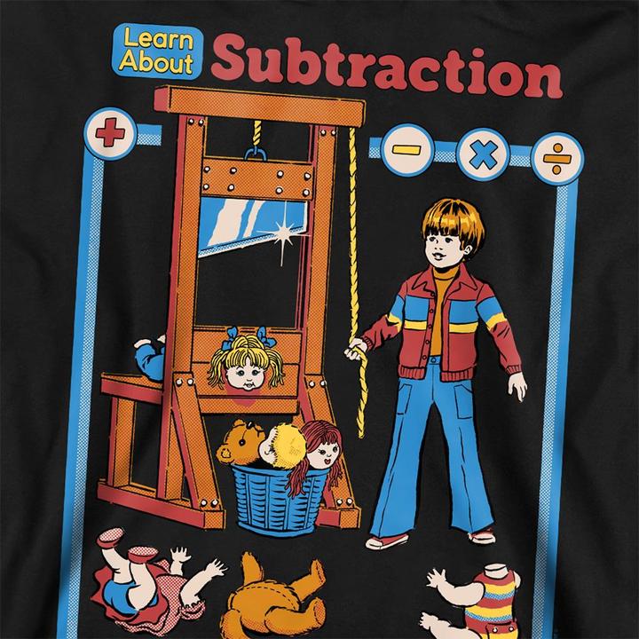 Produktbild Steven Rhodes Learn About Subtraction Sweatshirt (S)