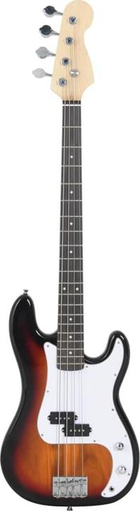 Actual product image vidaXL Jecho (Electric bass, Wood-based material, Birch wood, Solid sycamore wood)