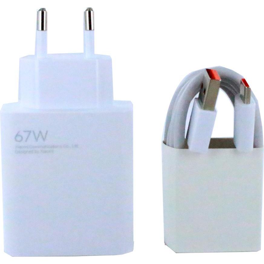 Thumbnail - Xiaomi Charging Combo (67 W), USB Ladegerät, Weiss