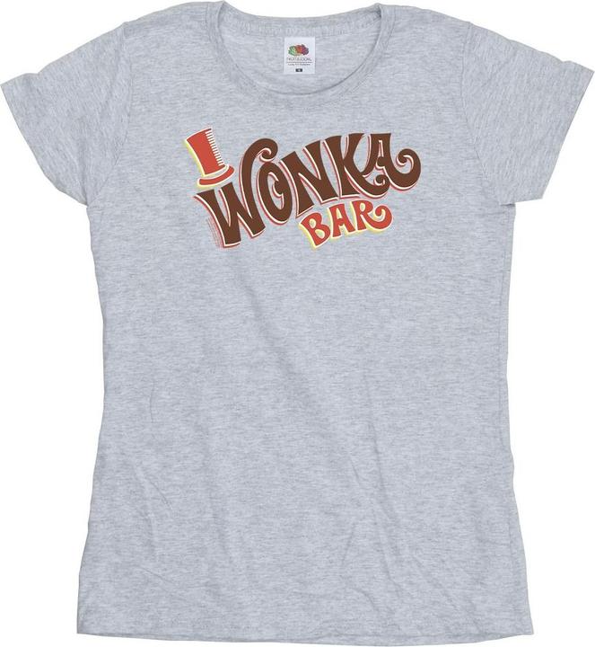 Immagine prodotto Willy Wonka & the Chocolate Factory Bar Logo Maglietta Donna (XXL)