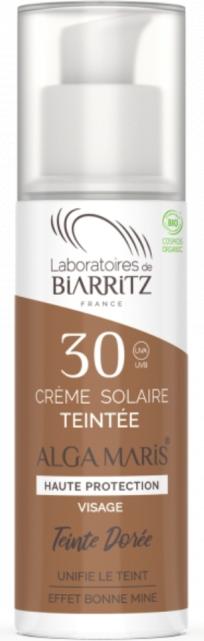 Produktbild Laboratoires de Biarritz Alga Marris Gold (Sonnencreme Gesicht, SPF 30, 50 ml, 500 g)
