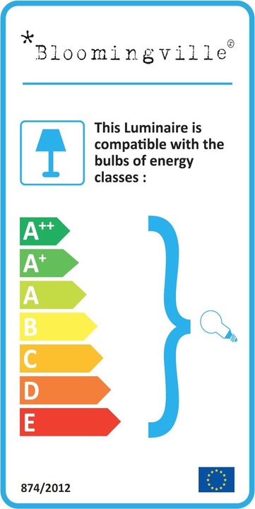 Energy Label Bloomingville Pendant Lamp (E27)
