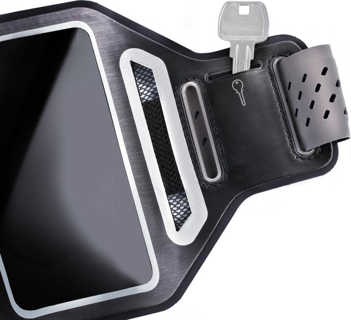 Produktbild Aplic Smartphone Fitness Armband, Schlüsselfach & Kopfhörerhalter, Handys bis zu 4,7