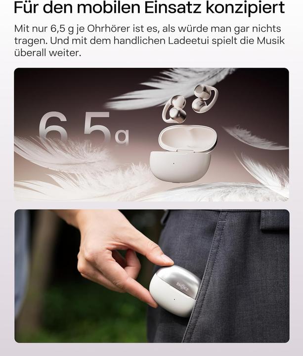Produktbild Shokz OpenDots One Open-Ear-Kopfhörer (40 h, Kabellos)