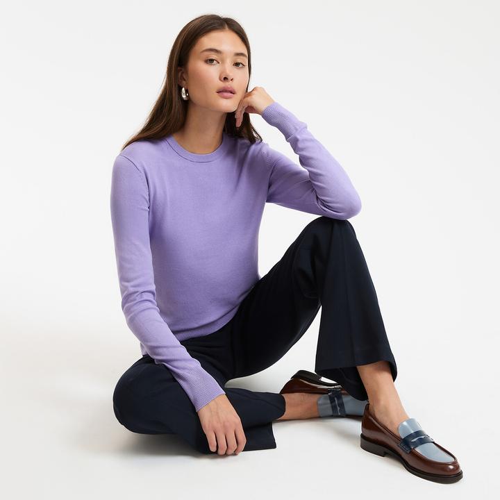 Immagine prodotto La Redoute Collections Pullover mit rundem Ausschnitt (S)