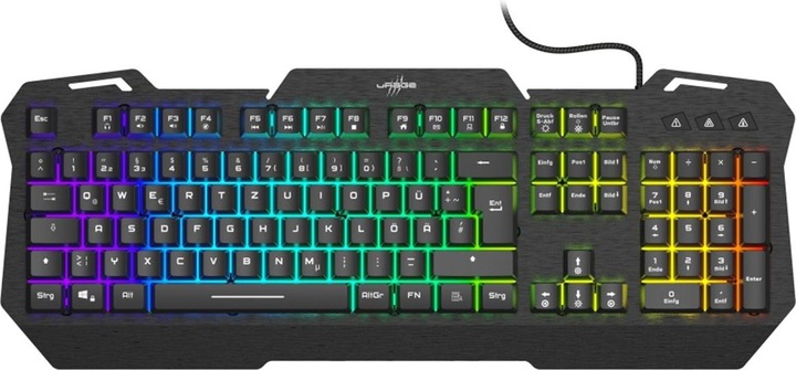 Urage Gaming Keyboard Exodus 450, Black (DE, Cable)