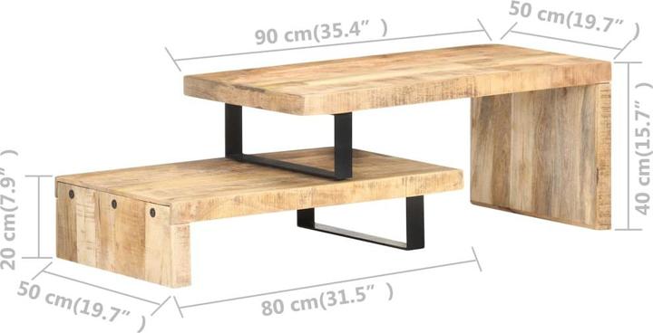 Image du produit vidaXL Rona (90 x 50 x 40 cm)