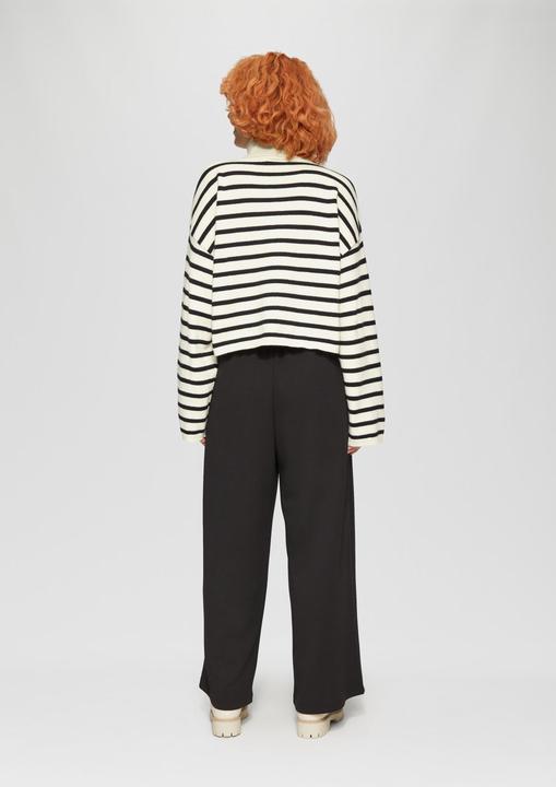 Produktbild S.Oliver Strickpullover Verkürzter Pullover aus Viskosemix (XXL)