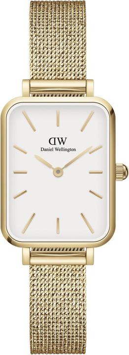 Produktbild Daniel Wellington Quadro Pressed Evergold White (Analoguhr)
