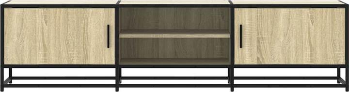 Image du produit VidaXL Armoire TV Lowboard Meuble TV Chêne Sonoma (160 x 35 x 41 cm)