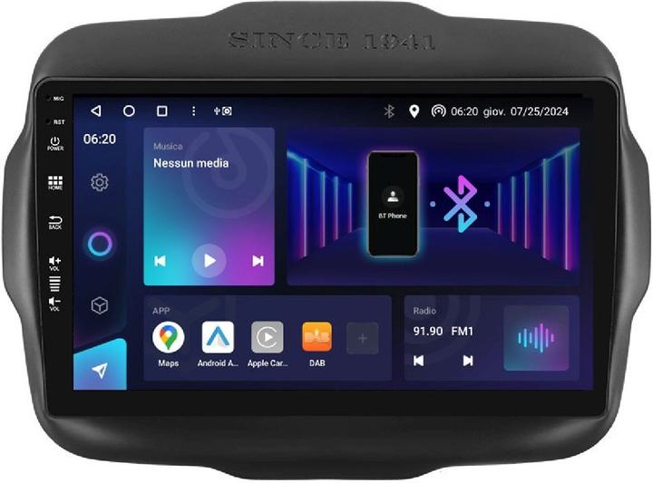 Produktbild Phonocar MediaStation 9.0" DAB+ für Jeep (Android Auto, Apple Carplay)