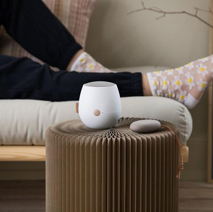 Image du produit Kreafunk aJAZZ Bluetooth Speaker Qi - Blanc (KFWT61QI)