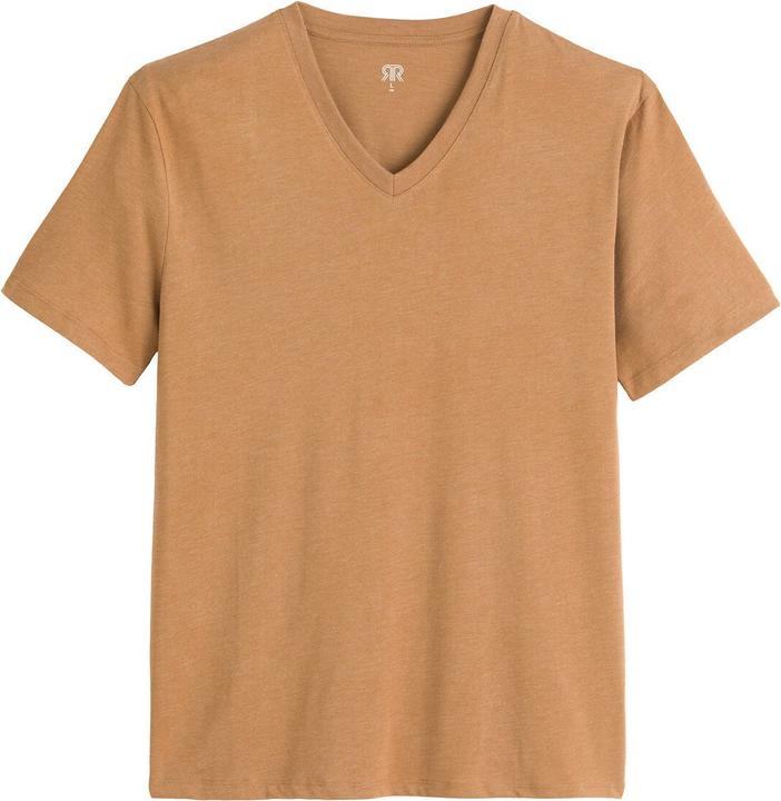 Produktbild La Redoute Collections T-Shirt mit V-Ausschnitt (M)