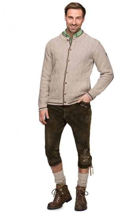 Image du produit Stockerpoint Lederhose Kniebund incl. Gürtel SIGMAR4 bison gespeckt (46)