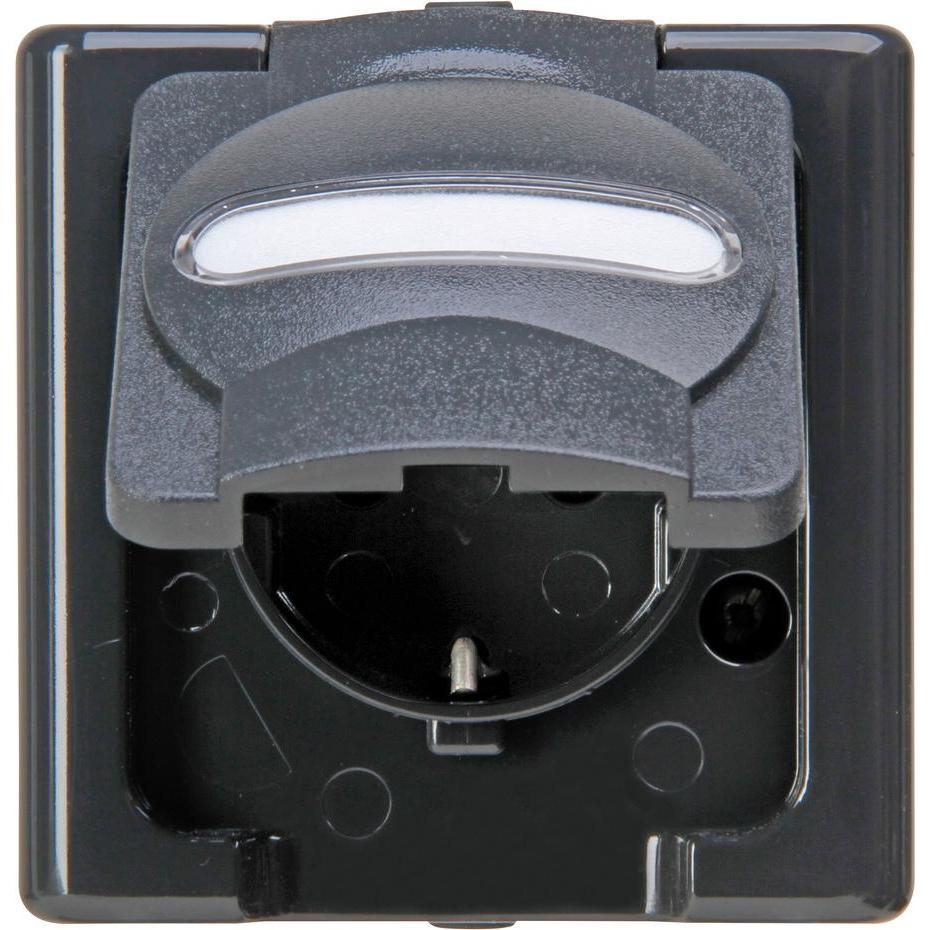 Thumbnail - Kopp, Steckdose, APWG Blue Electric 1033.1500.7 Schutzkontakt-Steckdose anthrazit