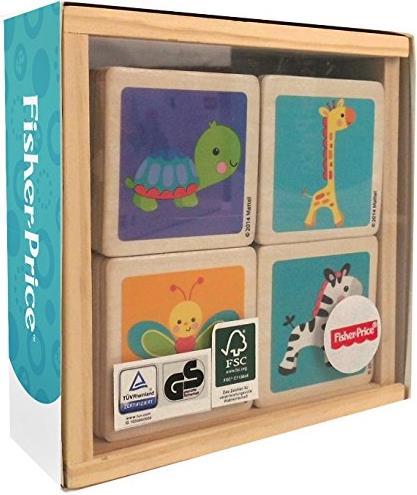 Fisher-Price Holz (Deutsch, Französisch, Italienisch, Englisch)