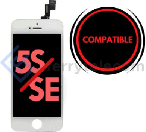 Immagine prodotto Ferryxpress iPhone 5S/SE compatibile con lo schermo del display dell'Assemblea LCD (Display, iPhone 5S, iPhone SE)