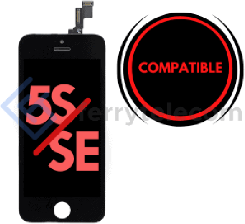 Produktbild Ferryxpress iPhone 5S/SE Kompatibel LCD Assembly Display Bildschirm (Display, iPhone 5S, iPhone SE)