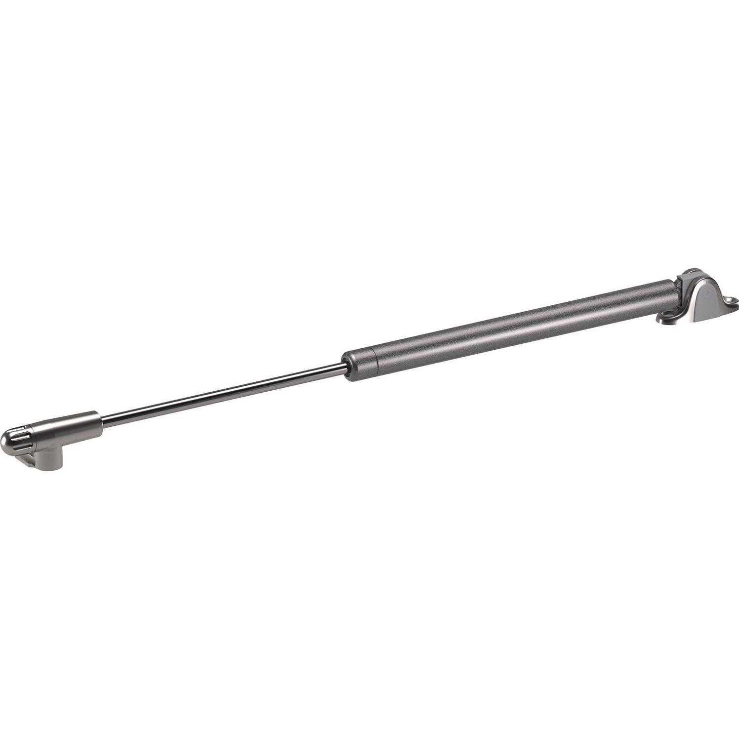 Italiana Ferramenta, Möbelausstattung, Bremsklappenhalter Kraby Desk, L 355, FH 380-550, Metallguss champ./FE verni. (1 ...