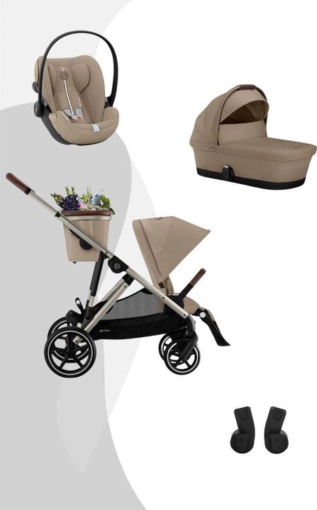 Cybex Gazelle S LUX Travel System - Essential S (0 Monate - 4 Jahre)