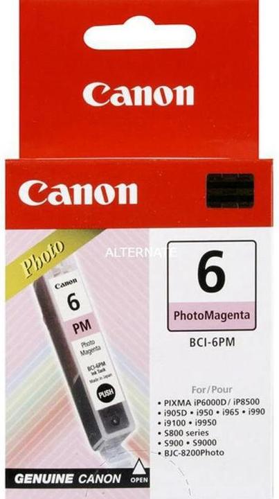 Actual product image Canon Bci-6pm (PM)