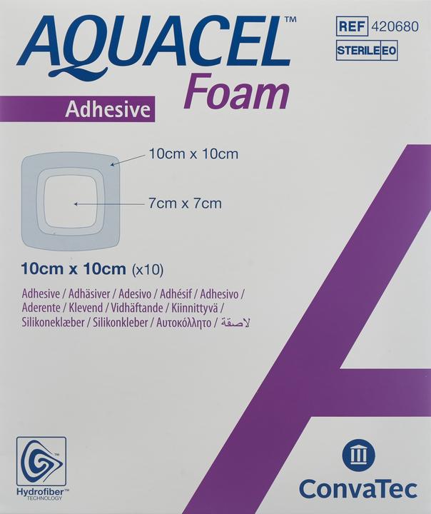 Immagine prodotto Aquacel Schaumverband adhäsiv 10x10cm