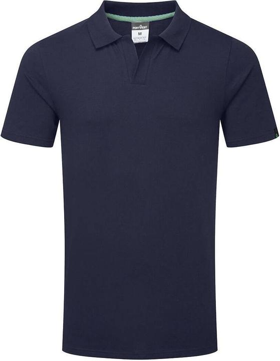 Actual product image Portwest Mens Organic Cotton Recyclable Polo Shirt (XXL)