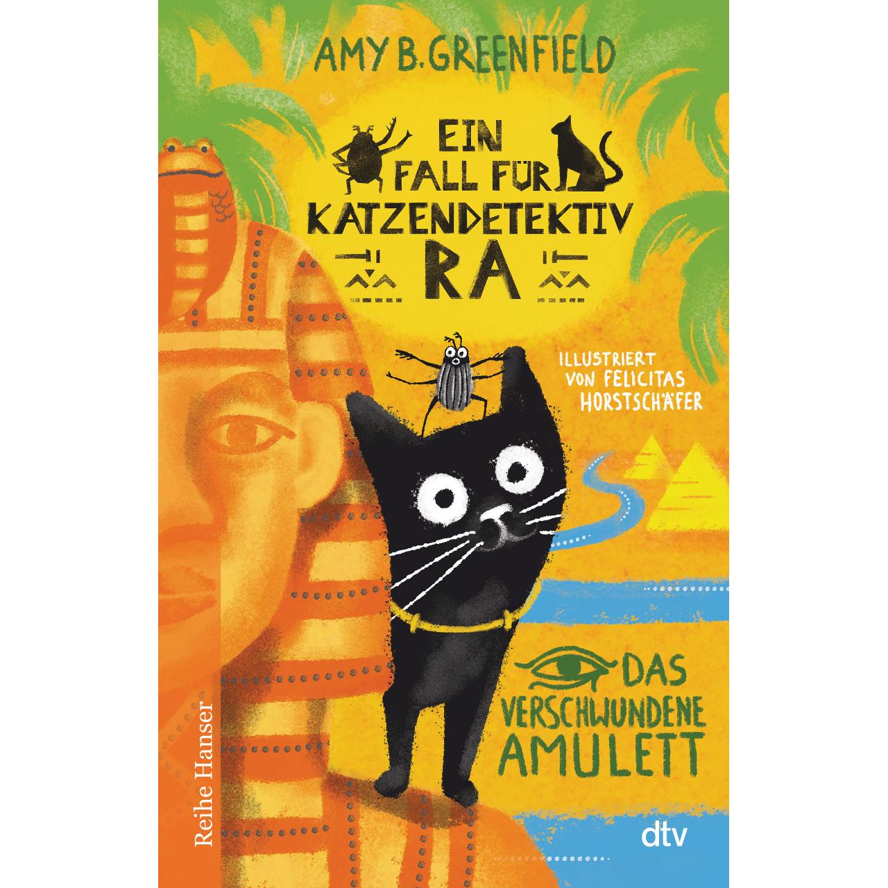 Ein Fall für Katzendetektiv Ra, Das verschwundene Amulett, Kinderbücher von Amy Greenfield
