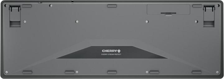 Actual product image CHERRY TAS STREAM PROTECT KEYBOARD Wireless DE-Layout bw (DE, Cable)