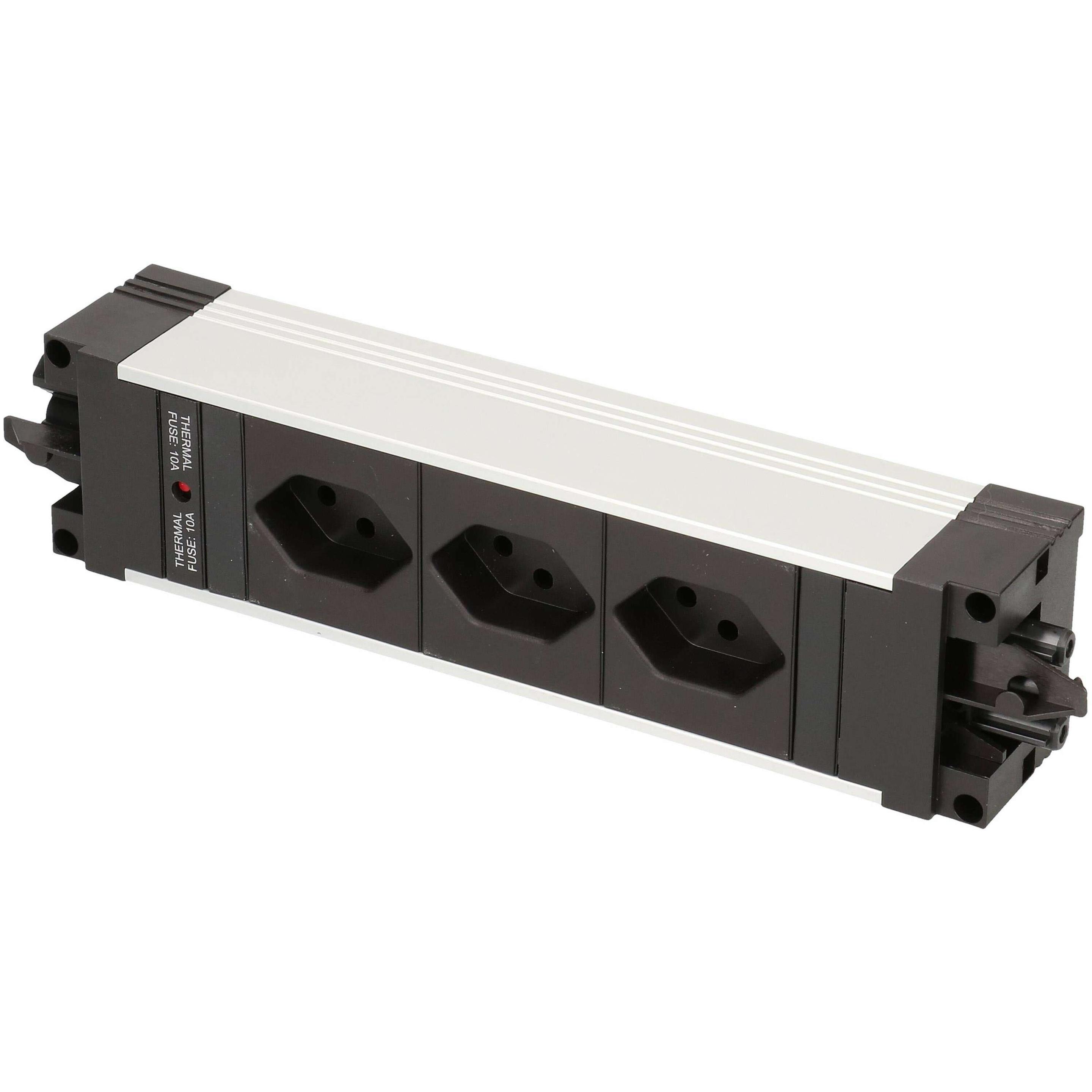 Bachmann, Steckdosenleiste, Step (3 x, Typ 13)