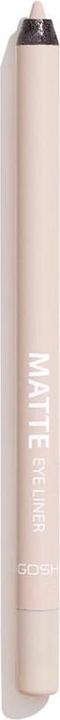 Actual product image Gosh Matte Eyeliner in Intense Black Creamy Soft Texture High Coverage Ideal for Smokey Eyes Perfect with