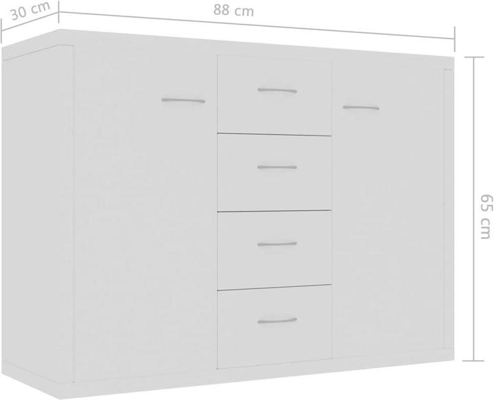 Image du produit vidaXL Sideboard (88 x 30 x 65 cm)