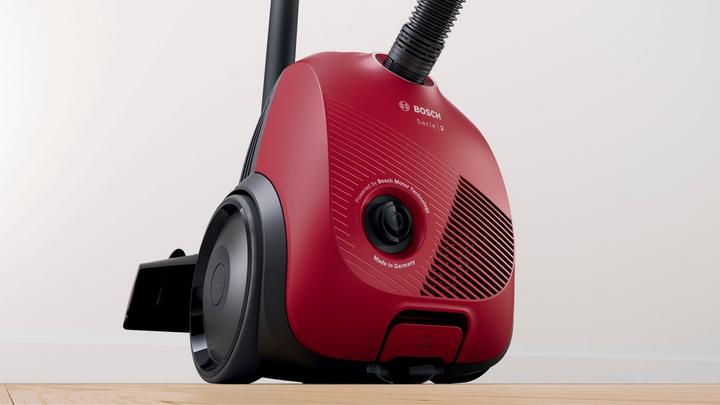 Produktbild Bosch Hausgeräte BSHG CP Bodenstaubsauger 600W 80dB 8m 3.5L Hygienef. rot