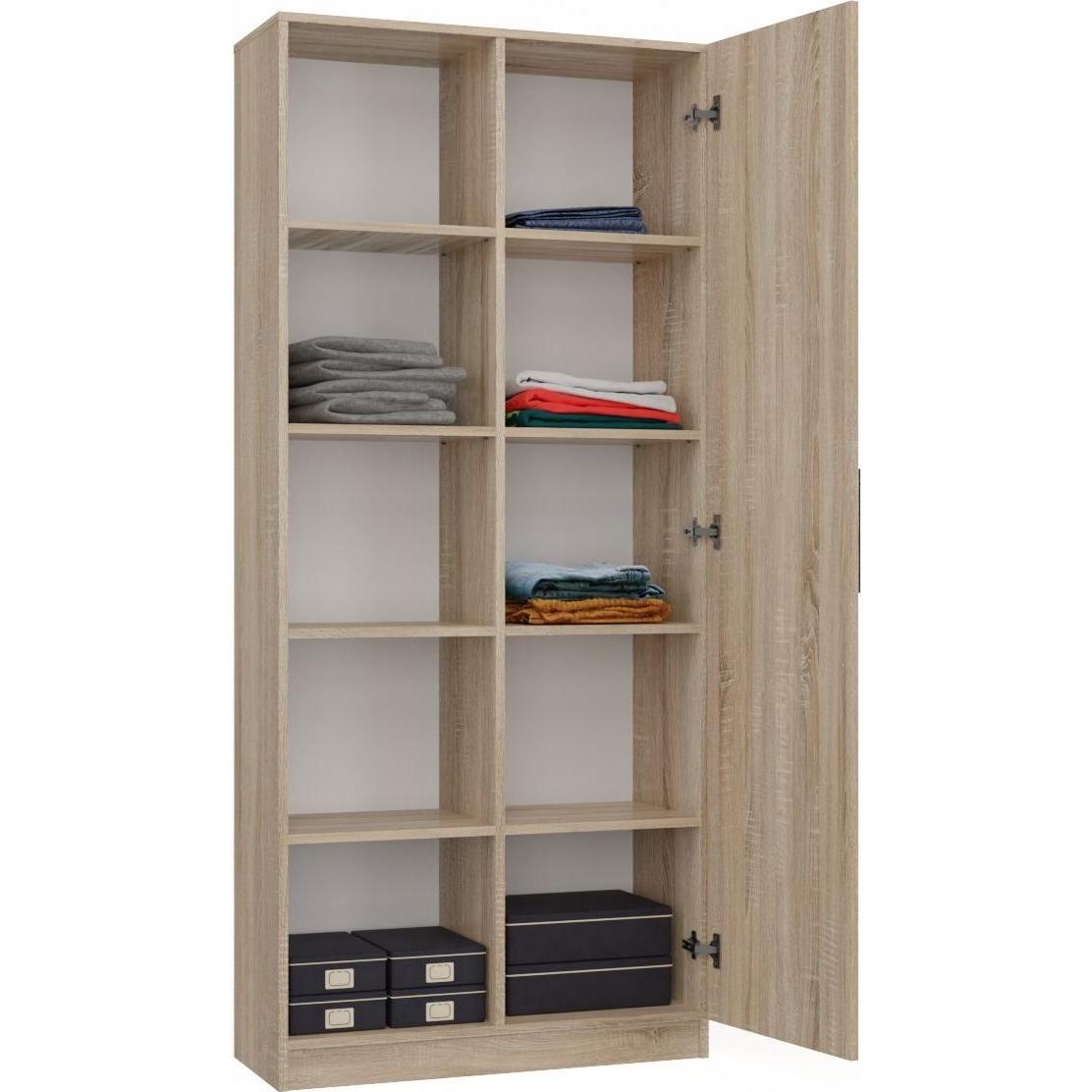 Thumbnail - Topeshop, Regal, RD-80 SONOMA KPL (80 x 30 x 182 cm)