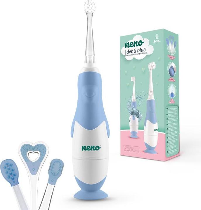 Actual product image Neno Denti Blue Electronic Toothbrush (Oscillating toothbrush)