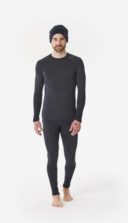 Actual product image Wedze Skiunterwäsche Funktionsshirt Herren warm atmungsaktiv - BL900 marineblau (M)