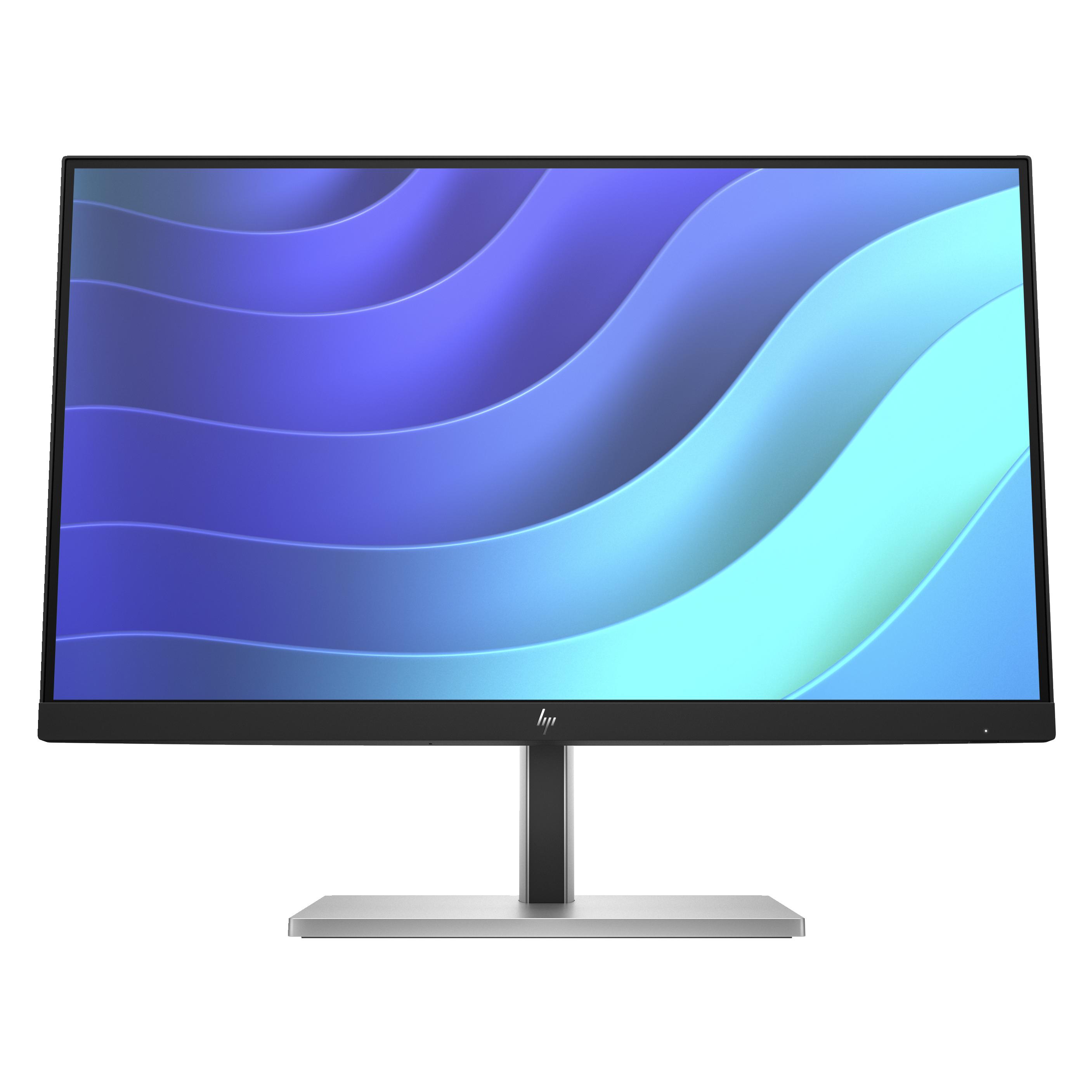 HP E22 G5 (1920 x 1080 Pixel, 21.50"), Monitor, Schwarz, Silber