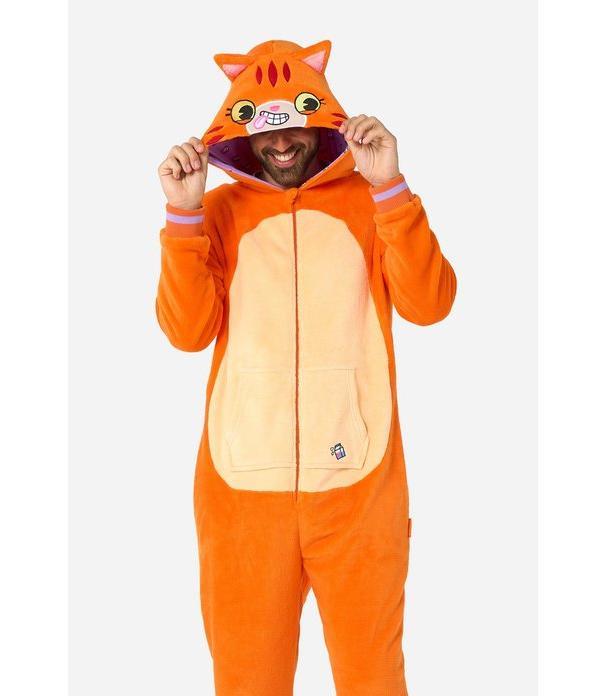 Produktbild OppoSuits Rote Katze Onesie (L)