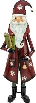 Productafbeelding Europalms Kerstman, metaal, 150cm, rood