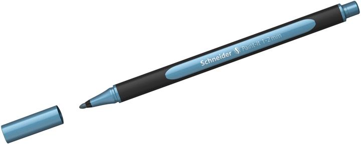 Produktbild Schneider Fineliner Metallicliner Paint-it Polar Blue (polar blue metallic, 1 x)