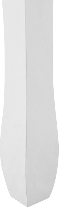 Produktbild Beliani Schminktisch mit ovalem Spiegel Hocker 1 Schublade weiss SOLEIL (39 x 30 x 47 cm)