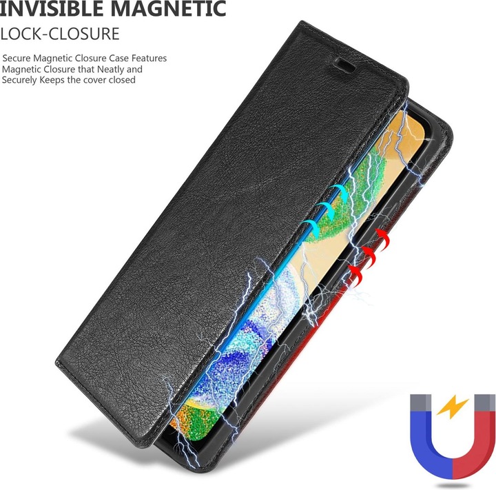 Produktbild Cadorabo Invisible Book Hülle für Samsung Galaxy A04s mit Magnet (Samsung Galaxy A04S)