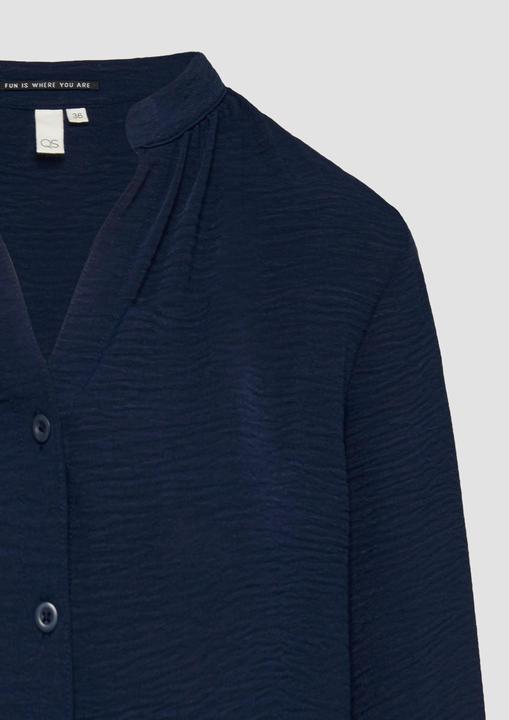 Produktbild s.Oliver Bluse Durchgeknöpfte Bluse aus Crêpe (36)