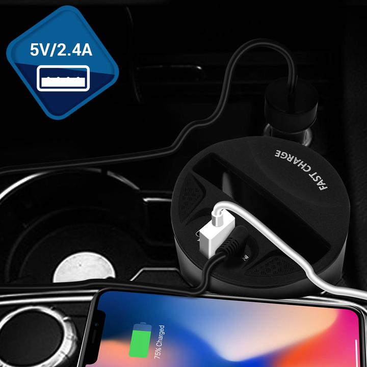 Actual product image Avizar QI cigarette lighter charger