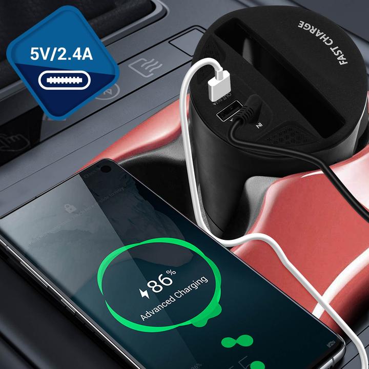 Actual product image Avizar QI cigarette lighter charger