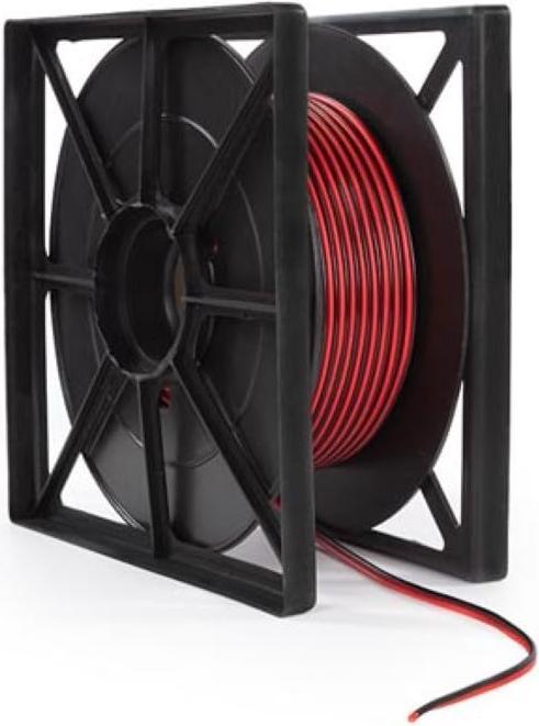 Actual product image Cables SPEAKER WIRE - RED/BLACK - 2 x 0.75 mm² - 100 m (100 m, 0.75 mm²)