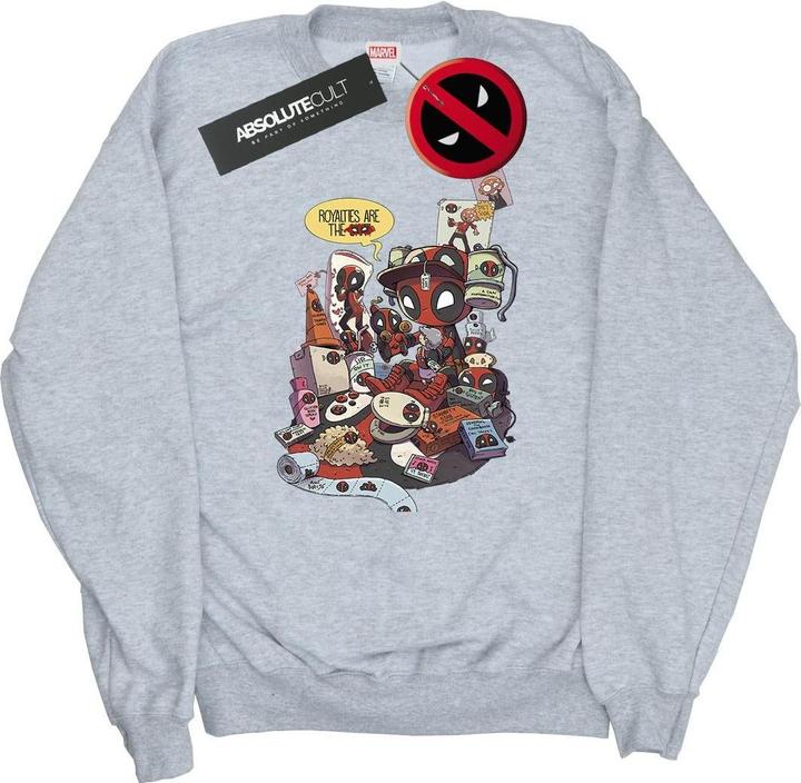 Immagine prodotto Deadpool Merchandise Royalties Felpa Uomo (M)