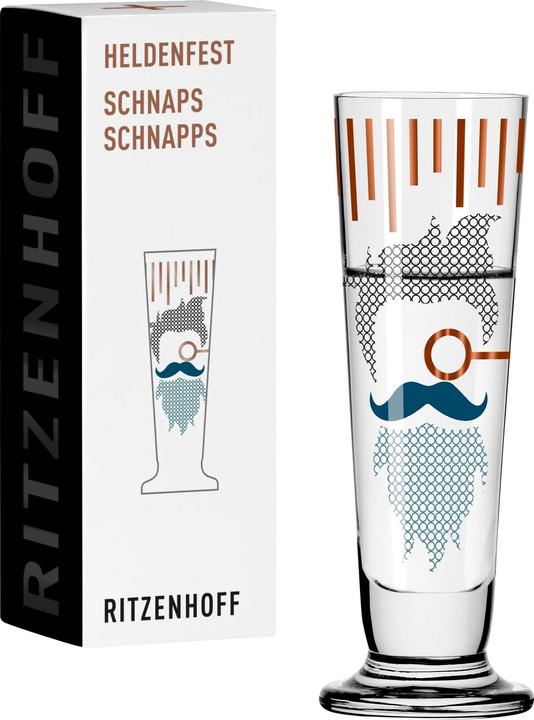 Produktbild Ritzenhoff Schnapsglas Heldenfest (0.52 dl, 1 x, Schnapsgläser + Shotgläser)