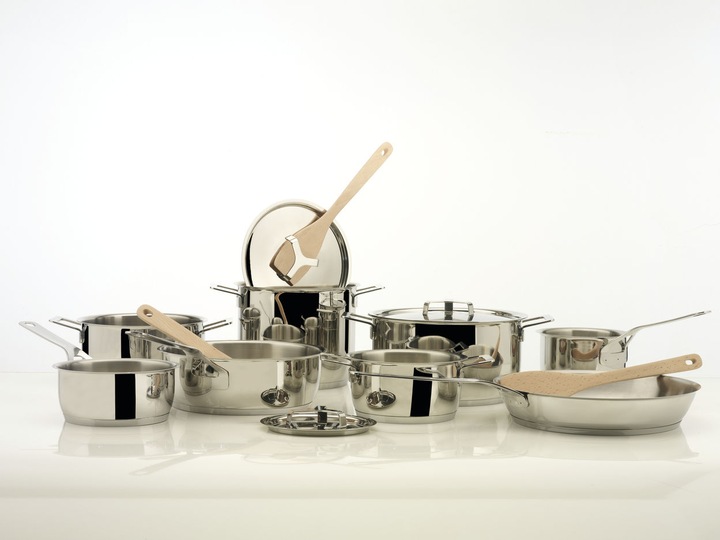 Image du produit Alessi Pots Pans (28 cm, Casserole, Acier inoxydable)