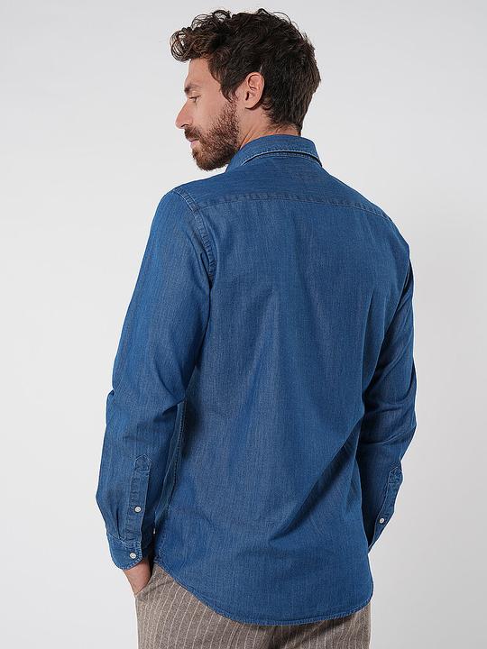 Actual product image Profuomo Denim shirt (38)